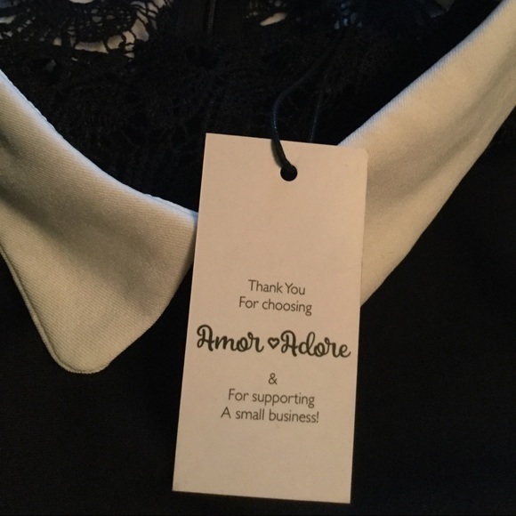 LAST CHANCE! Fit and Flare Lace Yoke Dress - Picture 6 of 9